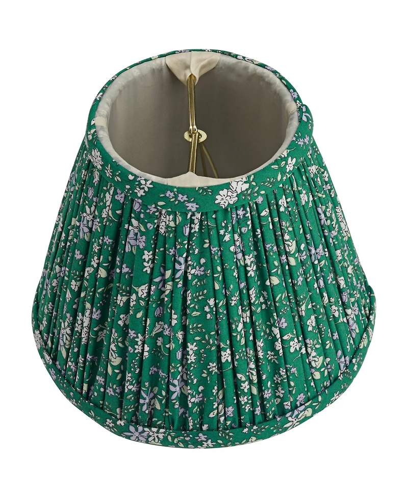 Springcrest Slant Print Lamp Shade Replacement Set of 8 Floral Clip On Candelabra