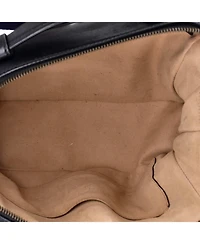 Pre-Owned Gucci Small Gg Marmont Zip Around Camera Bag Matelasse Leather