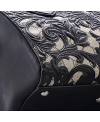 Pre-Owned Gucci Small Convertible Boston Bag Arabesque Gg Coated Canvas with Leather