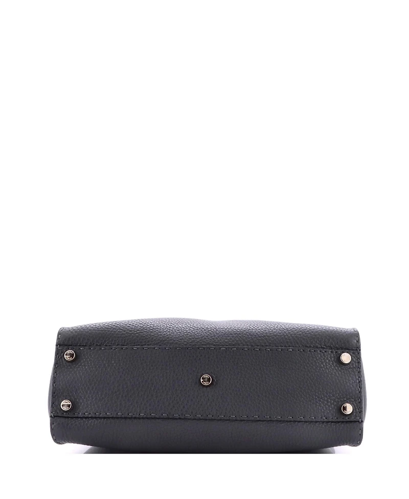 Pre-Owned Fendi Regular Selleria Peekaboo Bag Rigid Leather