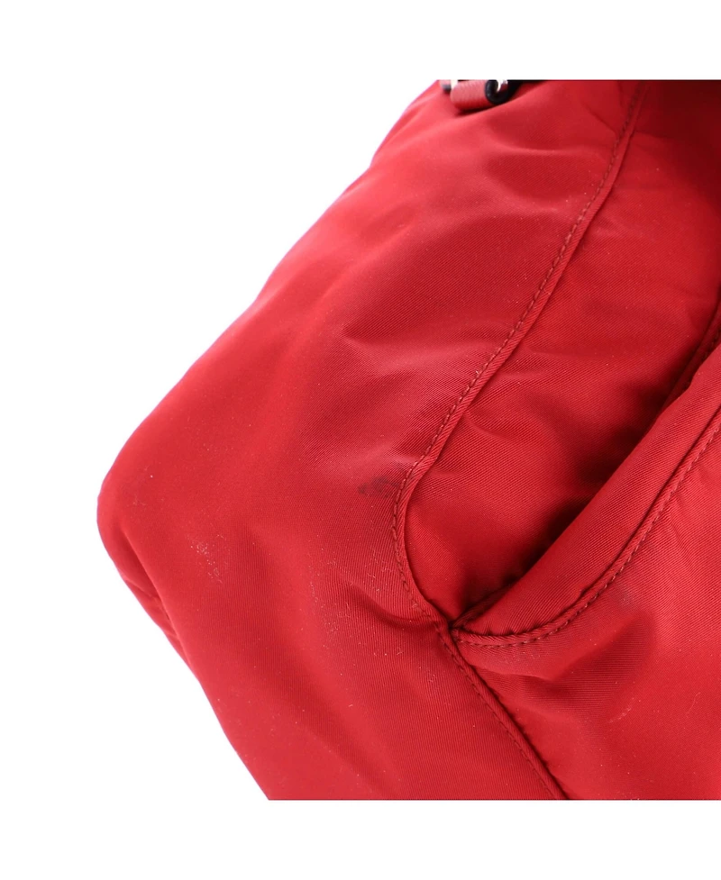 Pre-Owned Prada Small Buckle Messenger Bag Tessuto