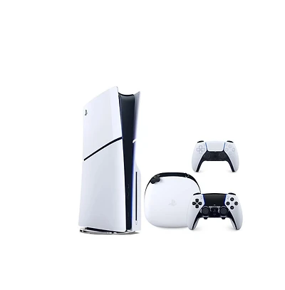 PlayStation Sony 5 Console Slim Disc Edition with PS5 Dualsense Edge