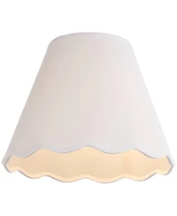 Springcrest Mylie Scallop Empire Shade 6x12x9.5x9 (Spider)