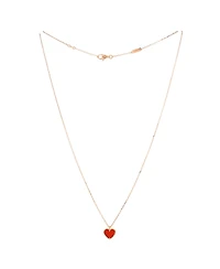Pre-Owned Van Cleef & Arpels Sweet Alhambra Heart Pendant Necklace