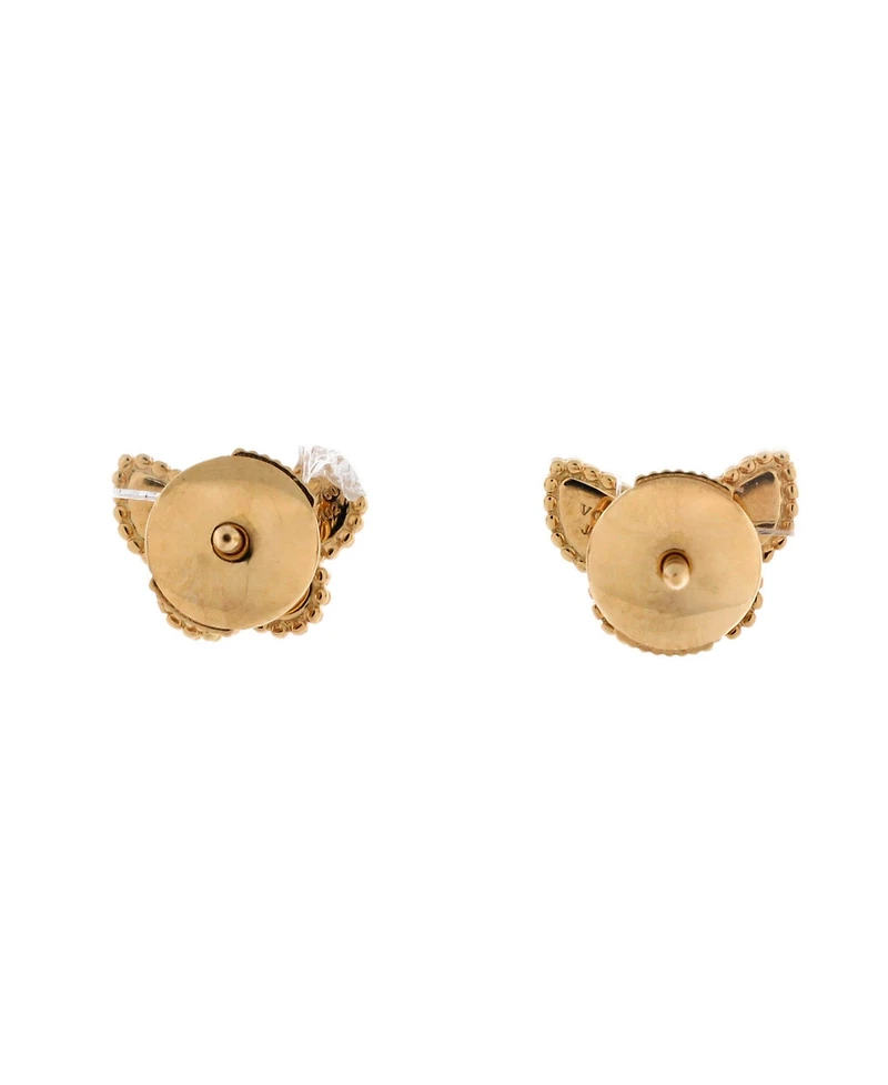 Pre-Owned Van Cleef & Arpels Sweet Alhambra Butterfly Stud Earrings