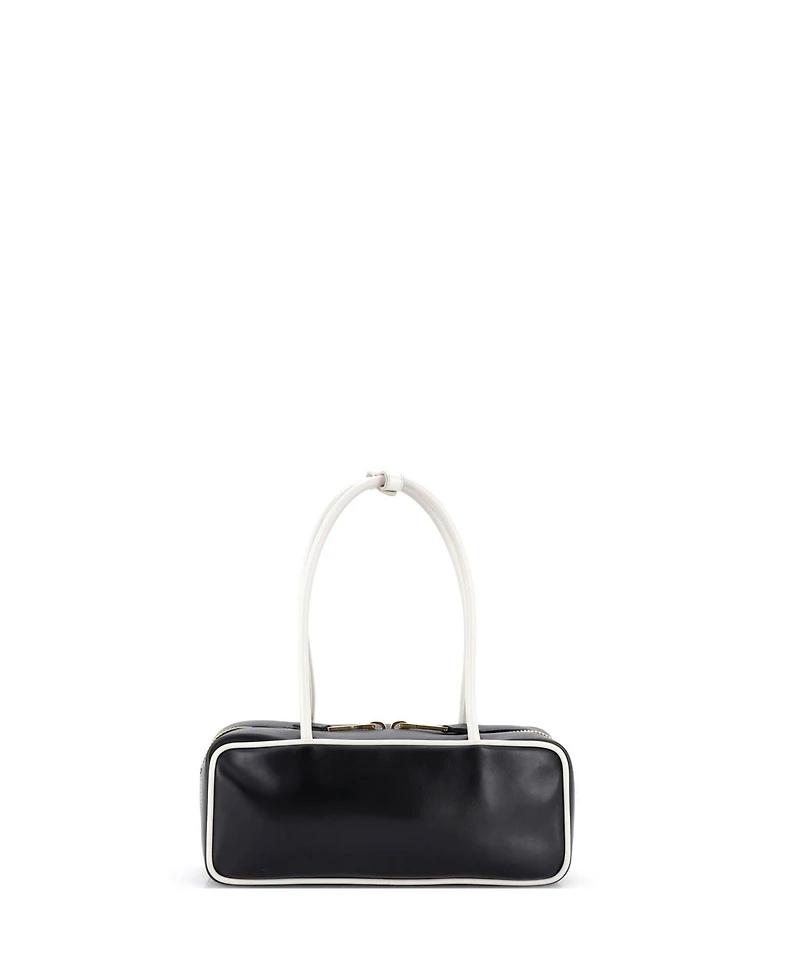 Pre-Owned Miu Miu Small Beau Top Handle Bag Leather