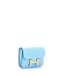Pre-Owned Hermes Constance Slim Wallet Epsom