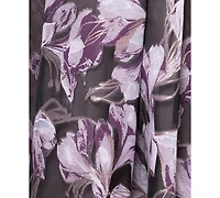 Xscape Women's One-Shoulder Printed Ball Gown