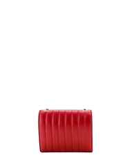 Pre-Owned Saint Laurent Medium Vicky Crossbody Bag Vertical Quilted Leather