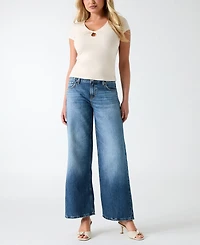 Guess Women's Emmie Short-Sleeve Top