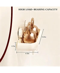 Yigii Shower Suction Cup Corner Shelves No Drilling Aluminum Bathroom Organizer