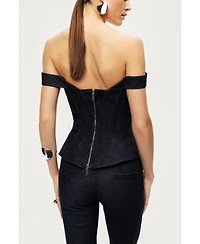 Nocturne Women's Off-Shoulder Sculpted Bustier