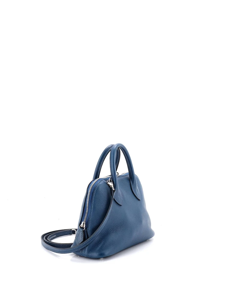Pre-Owned HERMES Mini Bolide 1923 Bag Verso Evercolor