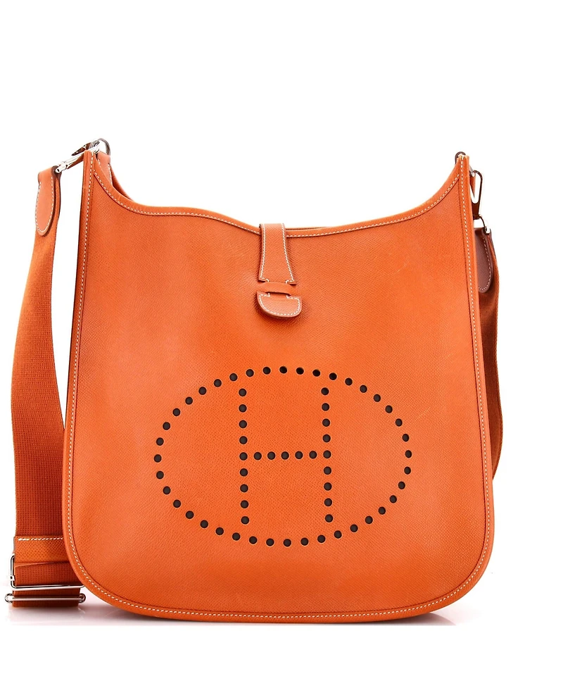 Pre-Owned HERMES Gm Evelyne Bag Gen I Epsom