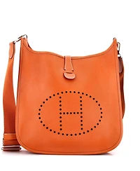 Pre-Owned HERMES Gm Evelyne Bag Gen I Epsom