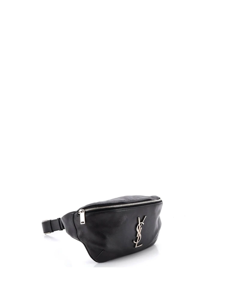 Pre-Owned Saint Laurent Classic Monogram Belt Bag Leather