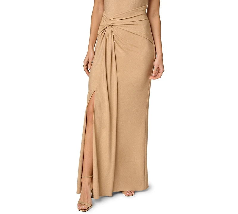 Adrianna Women's Crew Neck Long Dress