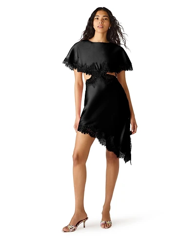 Steve Madden Women's Mayci Boat Neck Midi Dress