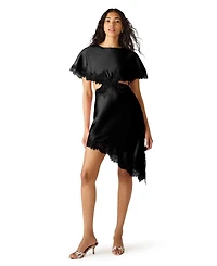 Steve Madden Women's Mayci Boat Neck Midi Dress