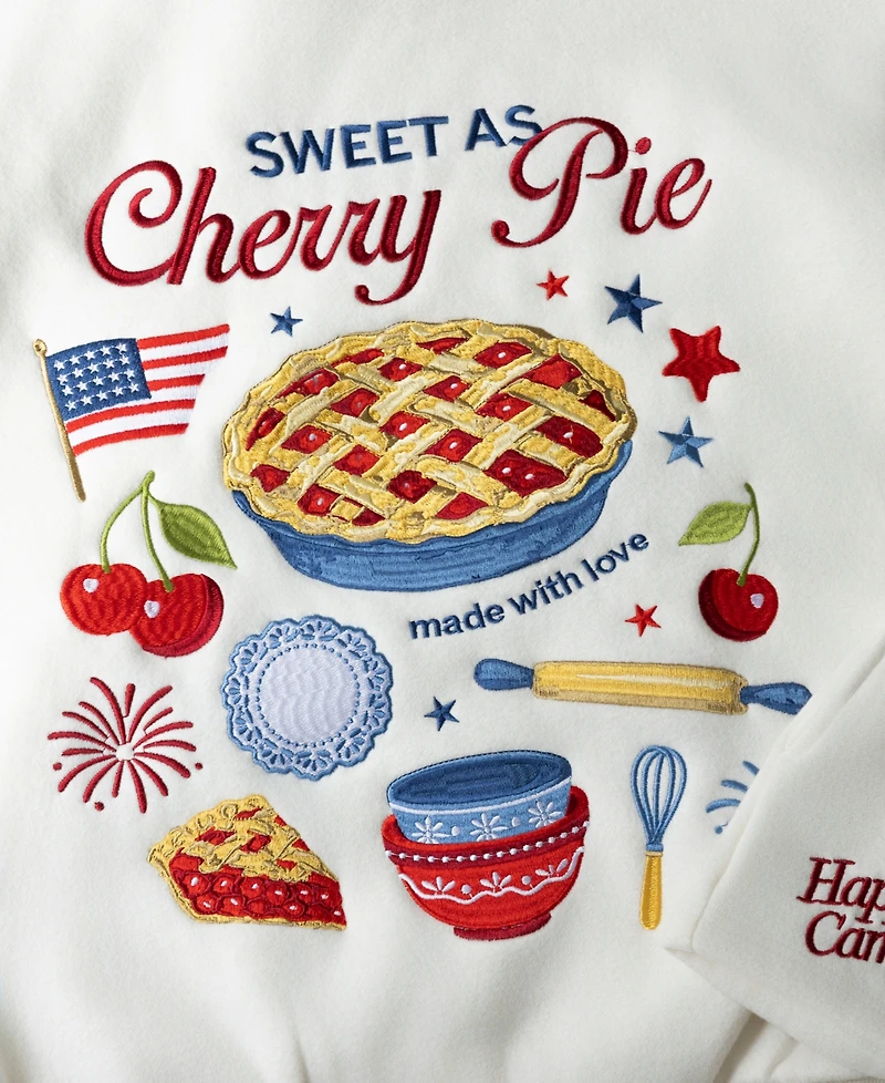 The Happy Camp3r Women's Cherry Pie Hooded Sweatshirt