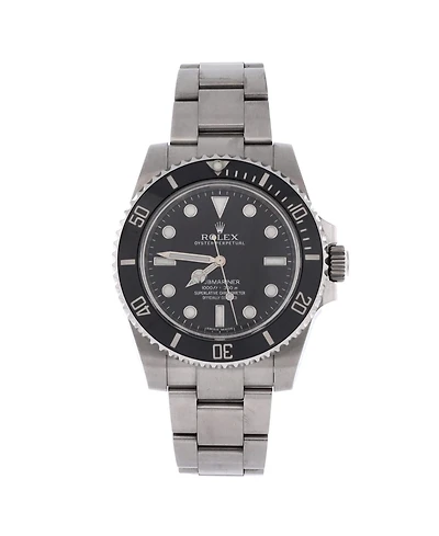 Pre-Owned Rolex Oyster Perpetual Submariner Automatic Watch in Stainless Steel and Cerachrom 40mm