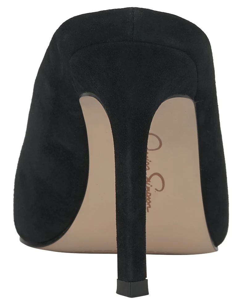 Jessica Simpson Women's Wilix Pointed Toe High-Heel Dress Mules