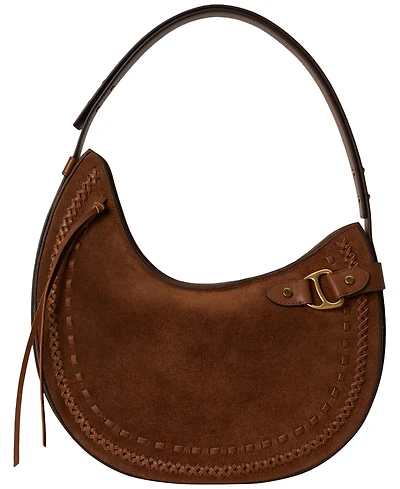 Lauren Ralph Lauren Whipstitched Medium Tasha Shoulder Handbag