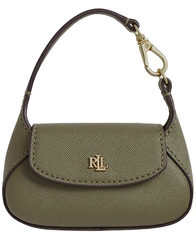 Lauren Ralph Lauren Crosshatch Leather Schylar Charm