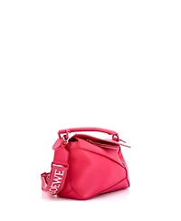Pre-Owned Loewe Small Monochrome Puzzle Edge Bag Leather