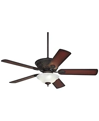 Casa Vieja 52" Contessa Industrial Rustic Indoor Ceiling Fan Led Light