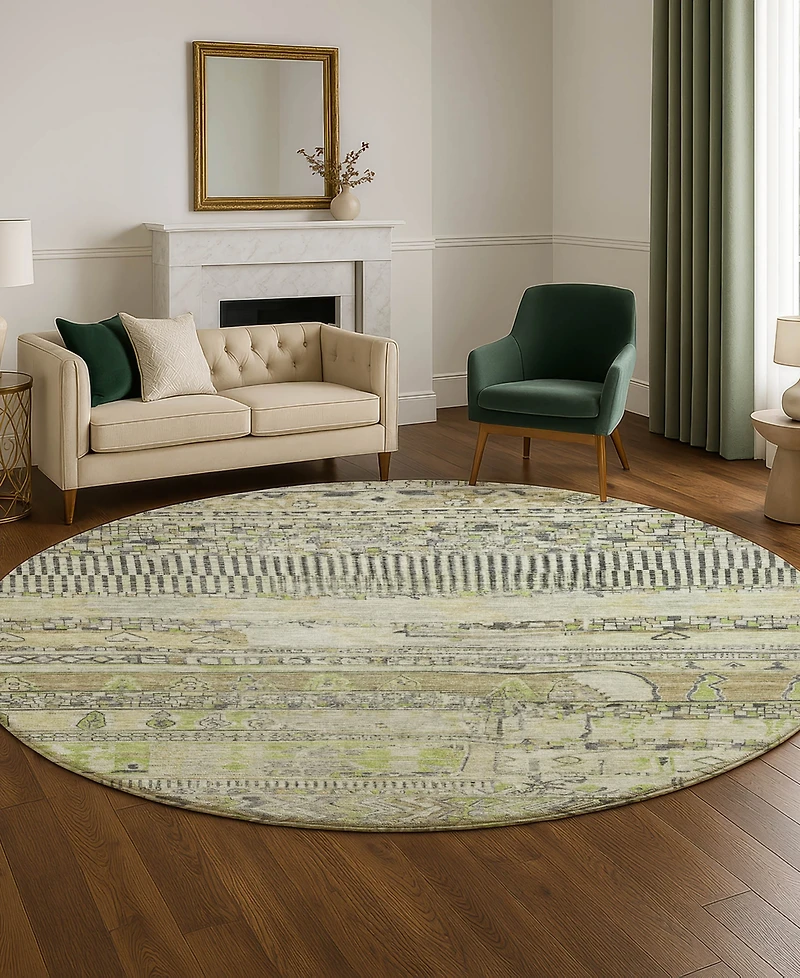 Addison Mayfield AMF1835 8' x 8' Round Area Rug