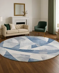 Addison Mayfield AMF1836 8' x 8' Round Area Rug