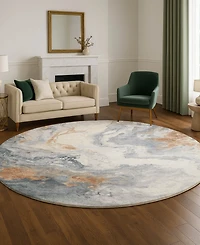 Addison Mayfield AMF1841 8' x 8' Round Area Rug