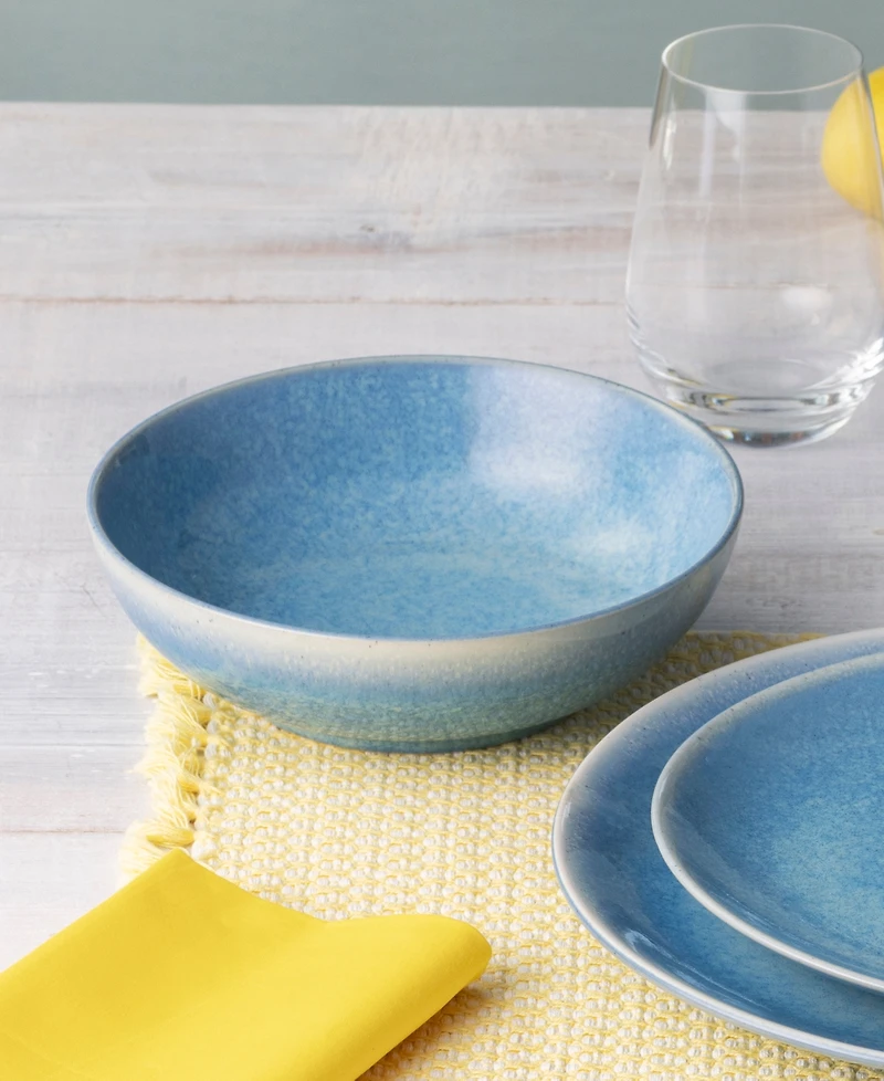 Noritake Colorwave Kiln Azure Cereal Bowls, Set of 4