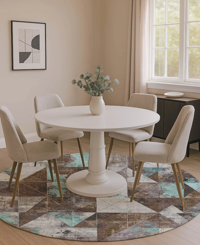 Addison Mayfield AMF1888 8' x 8' Round Area Rug