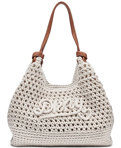 Dkny Paula Polyester Medium Tote Handbag