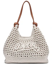 Dkny Paula Polyester Medium Tote Handbag