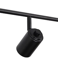 Pro Track Vester 4-Light Heads Led Wall or Ceiling Track Fixture GU10 Dimmable Flexible Modern Kitchen Bathroom 40" Wide