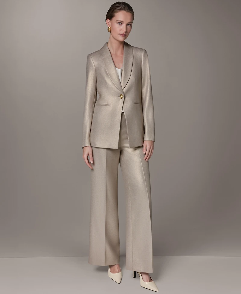 Donna Karan New York Women's Shawl Collar Jacket