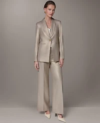 Donna Karan New York Women's Shawl Collar Jacket