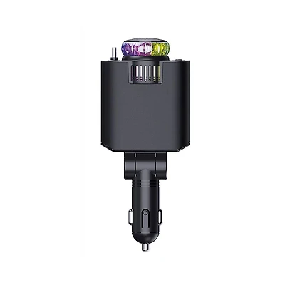 Artudatech 120W Car Charger with Retractable Cable, Aromatherapy and Star Ceiling Light
