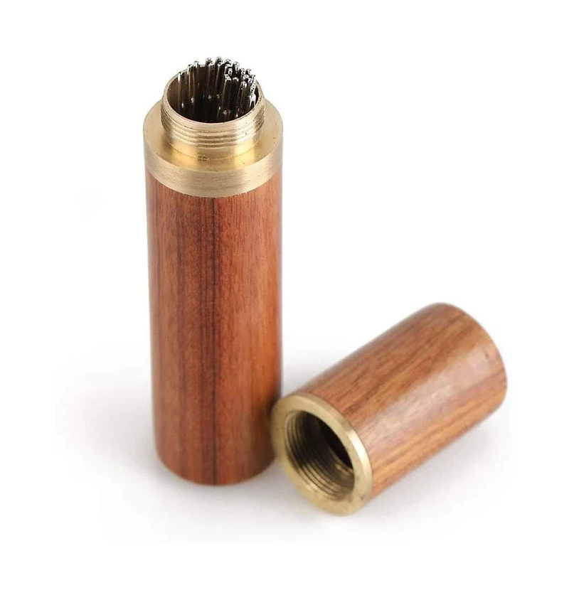 Gnuadz 25pcs Hand Sewing Big Eye Needles Solid Wood Case