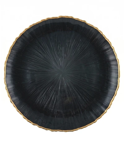 American Atelier Serveware Centro Glass Charger Plate