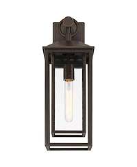 John Timberland Califa 20" High Traditional Outdoor Wall Light Fixture Mount Porch House Weatherproof Bronze Finish