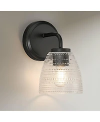 Possini Euro Design Possini Euro Sabrina 9" High and Glass Wall Sconce