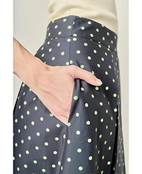 English Factory Women's Dot Midi Full Skirt