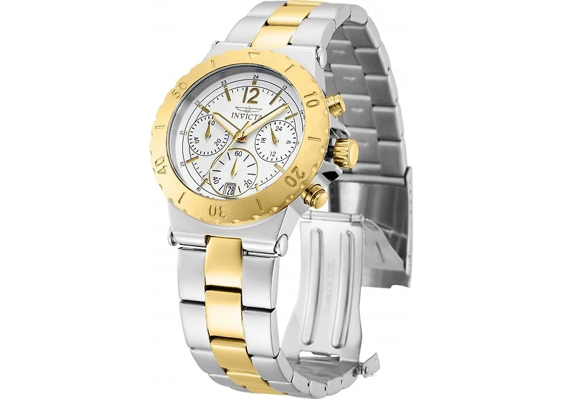 Invicta Women's 14855 Specialty Quartz Chronograph White Dial Watch