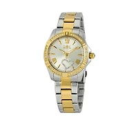 Invicta Women's Angel Quartz 3 Hand Silver Dial Watch