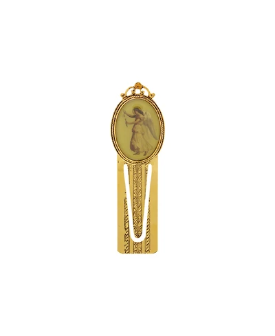 Symbols of Faith Gold-Tone Annunciation Angel Bookmark
