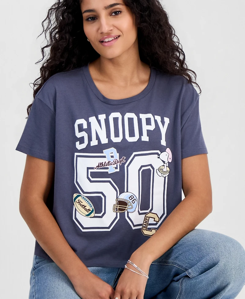 Grayson Threads, The Label Juniors' Snoopy Graphic T-Shirt